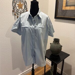 Columbia sportswear company, brand light green women's top size XL